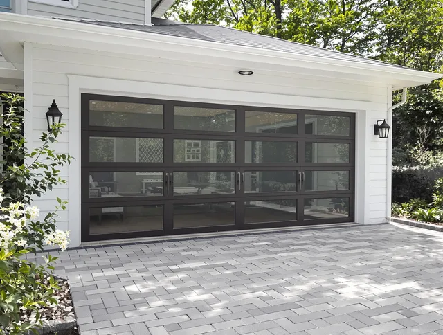 Redondo Beach Garage Door Repair design specialist presenting custom garage door options to Redondo Beach homeowner