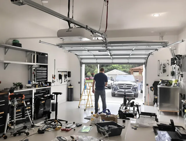 Garage door opener installation by Redondo Beach Garage Door Repair in Redondo Beach