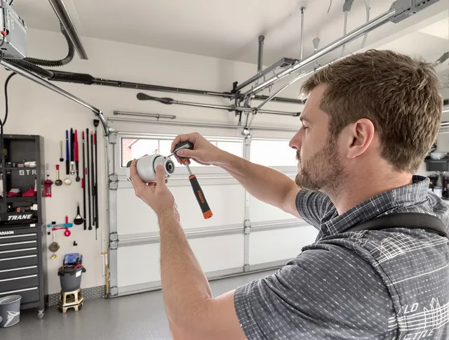 Garage door opener repair service by Redondo Beach Garage Door Repair in Redondo Beach