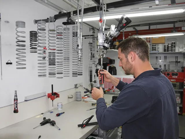 Redondo Beach Garage Door Repair safety certified technician performing precision spring replacement in Redondo Beach